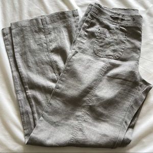 Wide Leg Linen Pants